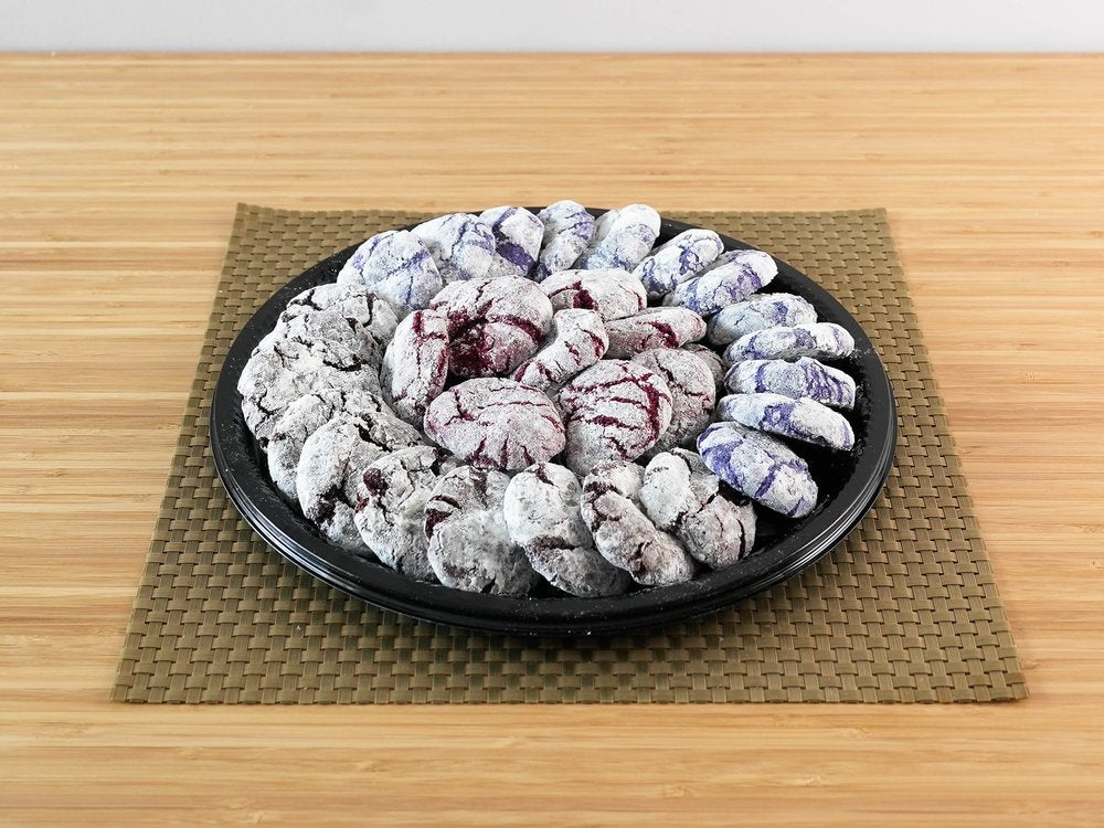 Assorted Crinkles Platter – The Purple Bakeshop