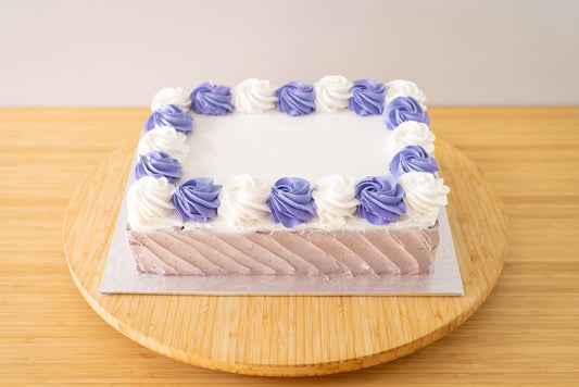 Ube Tres Leches Quarter Slab Cake