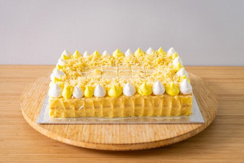 Classic Yema Quarter Slab Cake