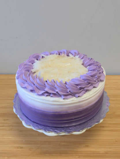 Ube Macapuno Cake