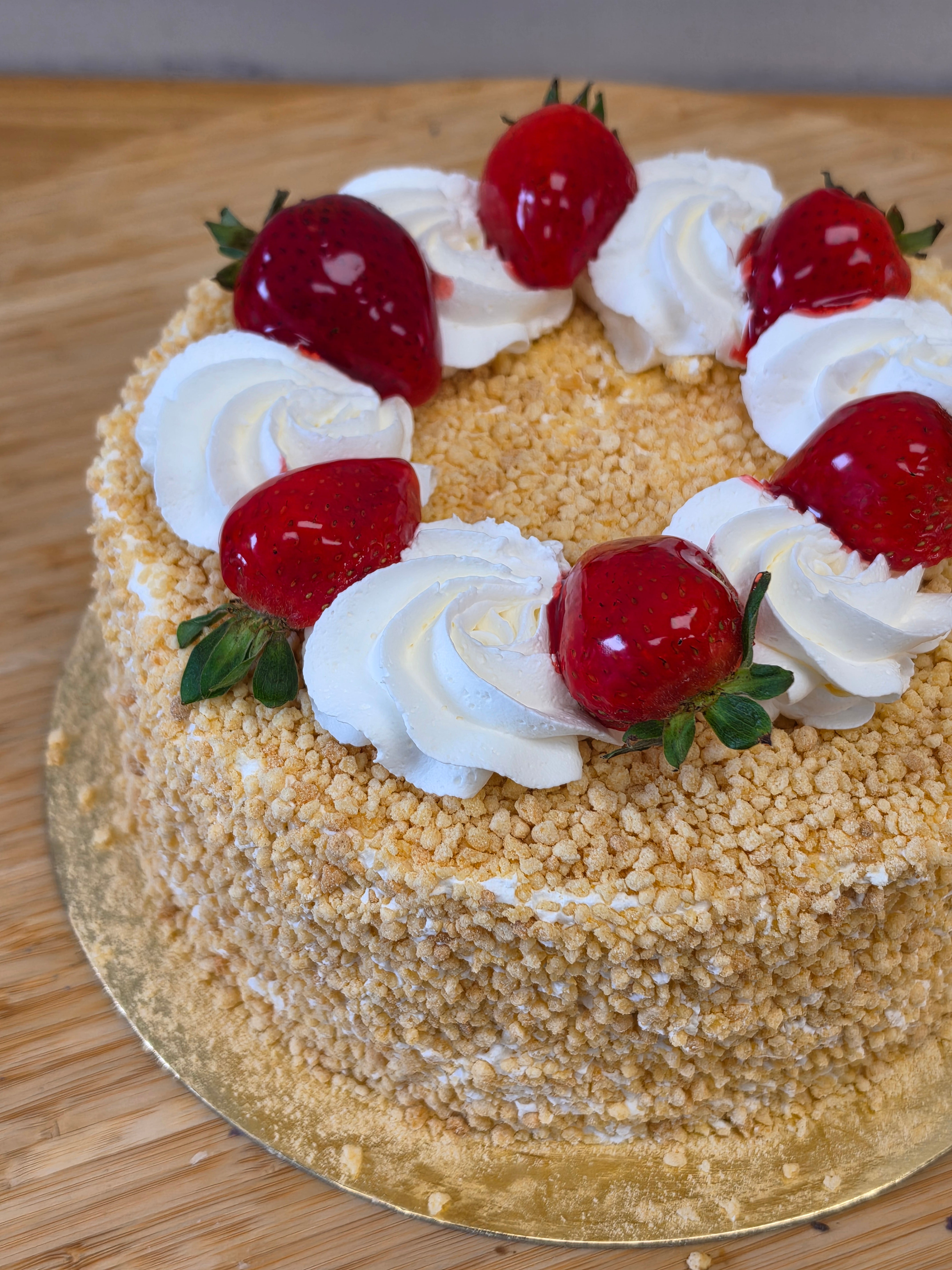 Strawberry Round Shortcake