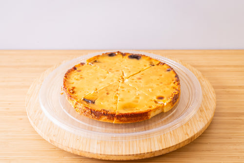 Cassava Cake w/ Flan
