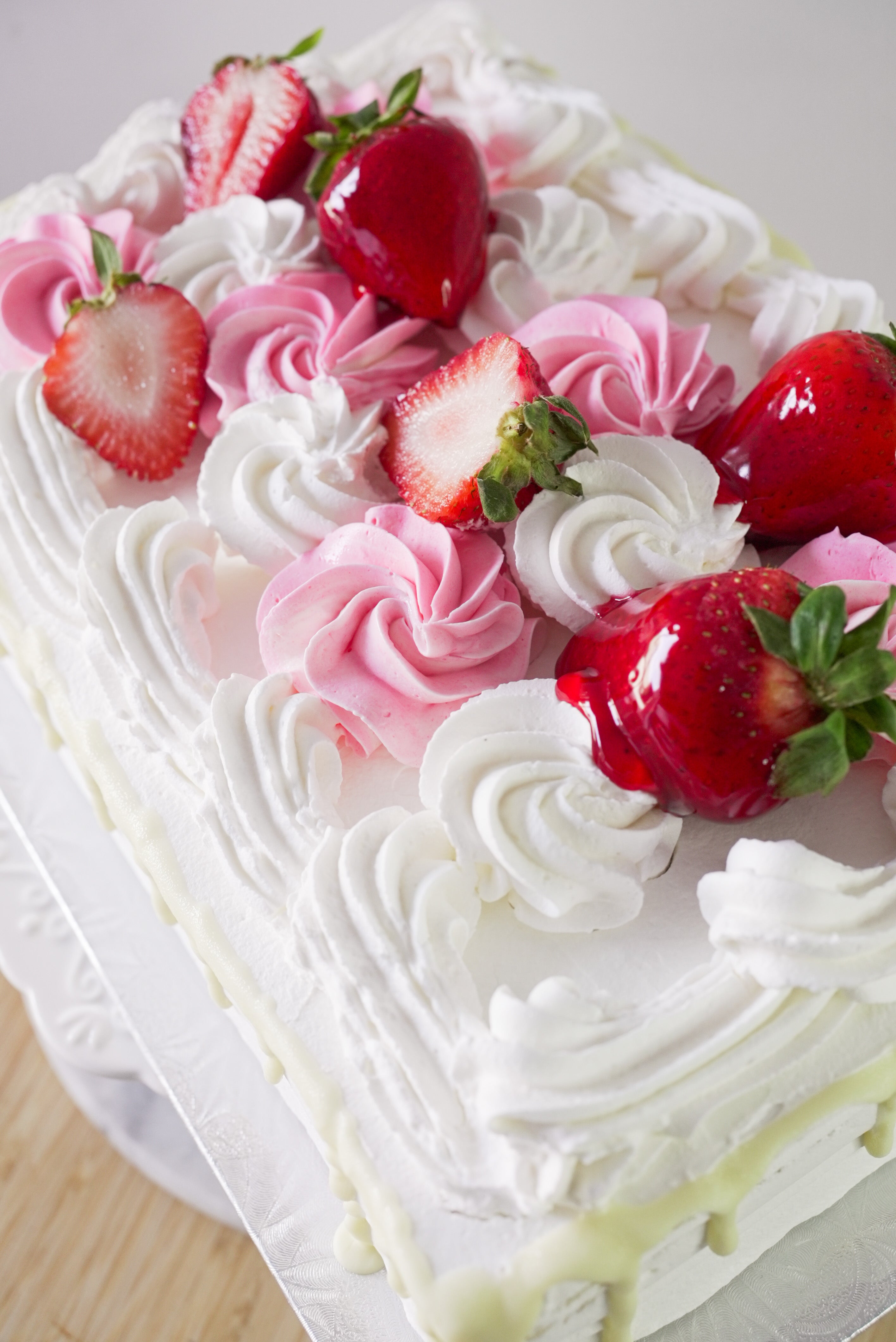Strawberry Shortcake Quarter Slab