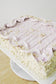 Ube Sans Rival Quarter Slab Cake