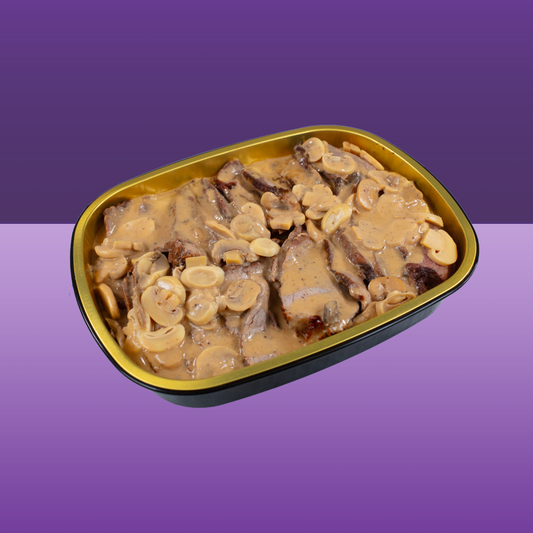 Roast Beef with Mushrooms