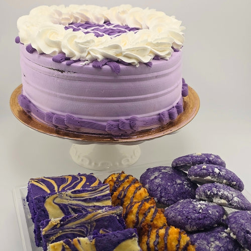 Ube Leche Flan Cake & Ube Dessert Box